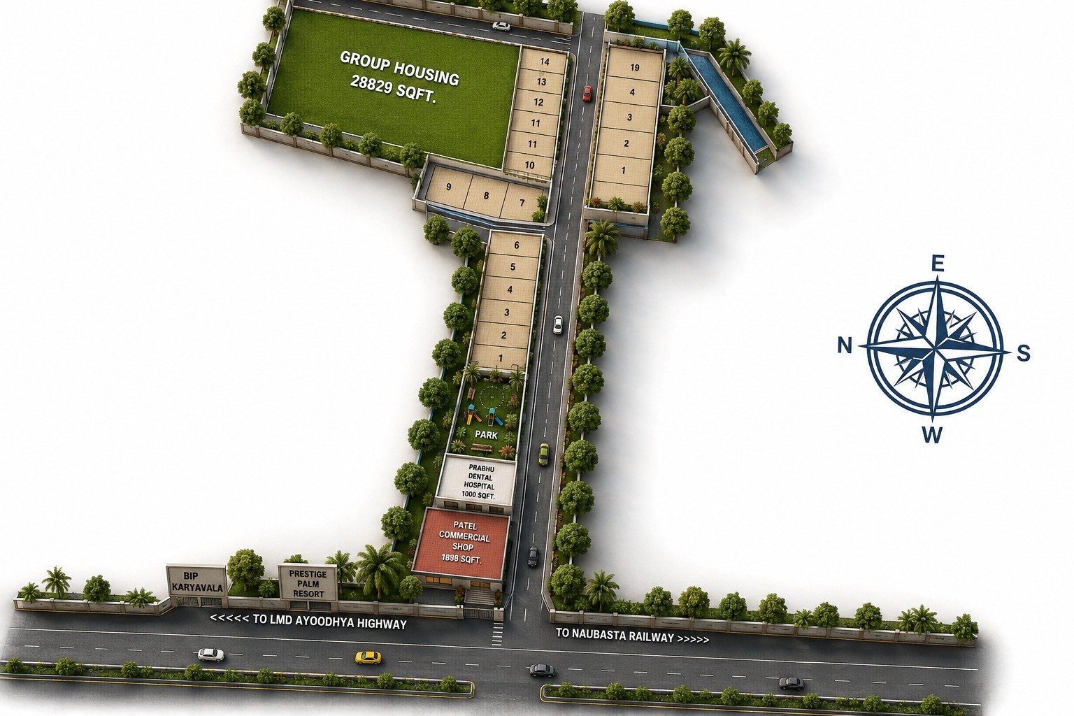 Awadh City Gated Layout